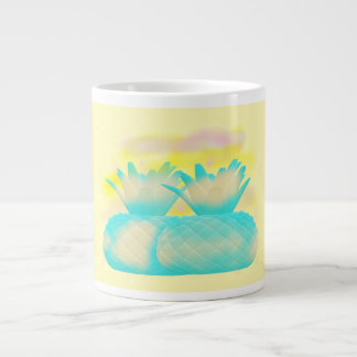 Fruchtschleifen Kunst magische Ananas Jumbo-Tasse