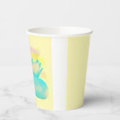 Fruchtschleifen Kunst magische Ananas Pappbecher (Links)