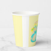 Fruchtschleifen Kunst magische Ananas Pappbecher (Rechts)