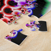 Fruchtschleifen | Rainbow Fraktal Art Puzzle (Seite)