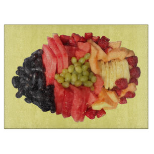 Fruchtschneidplatte Schneidebrett