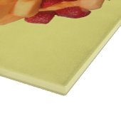 Fruchtschneidplatte Schneidebrett (Ecke)