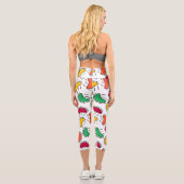 Fruchtsommer Capri Leggings (Rückseite)