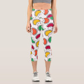 Fruchtsommer Capri Leggings (Vorderseite)