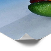 Fruchtsorten und Saft Poster (Ecke)