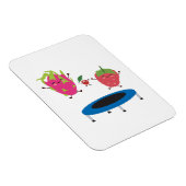 Fruchtspringen auf Trampolin Magnet (Rechte Seite)