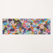 Fruchtsticker Montage Muster Yoga Mat Yogamatte (Vorderseite (Horizontal))