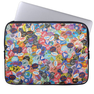 Fruchtstickermontage-Muster Laptopschutzhülle