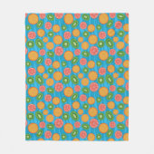 Fruchtstimmung Fleecedecke (Vorderseite)