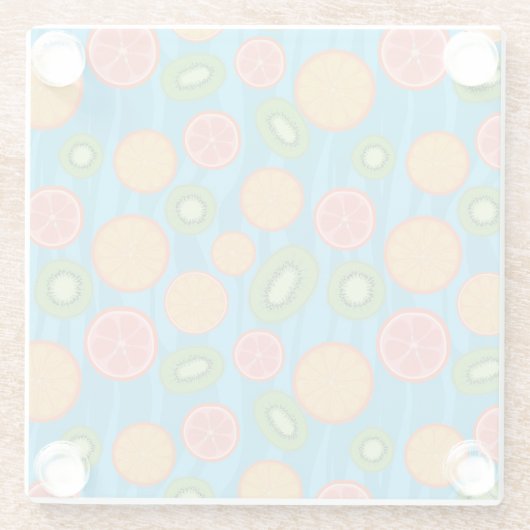 Fruchtstimmung Glasuntersetzer (Rückseite)