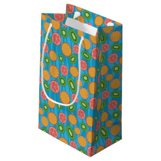 Fruchtstimmung Kleine Geschenktüte (Rückseite Schrägansicht)