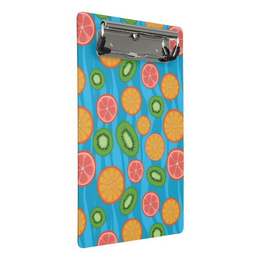 Fruchtstimmung Mini Klemmbrett (Schrägansicht)