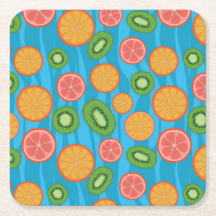 Fruchtstimmung Rechteckiger Pappuntersetzer