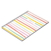 Fruchtstripes Journal - Watermelon Notizblock (Linke Seite)