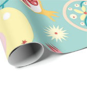 Fruchtstruktur Geschenkpapier (Rolleneckpunkt)