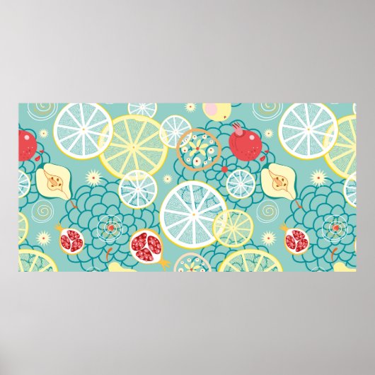 Fruchtstruktur Poster (Vorne)