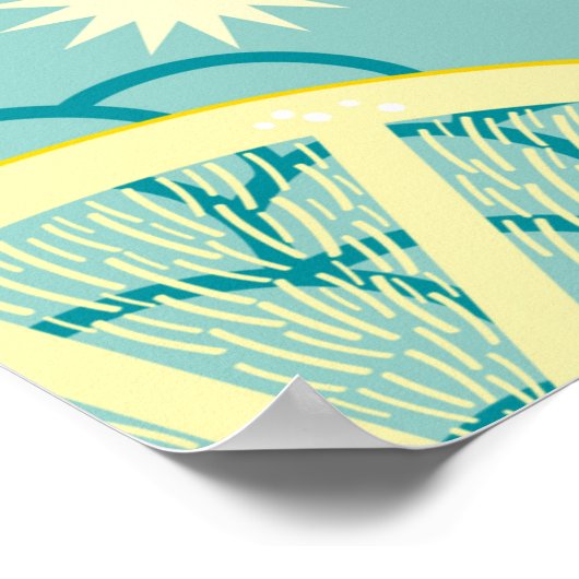 Fruchtstruktur Poster (Ecke)