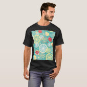 Fruchttextur, lebendiger Hintergrund. T-Shirt (Vorne ganz)