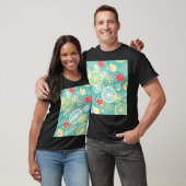 Fruchttextur, lebendiger Hintergrund. T-Shirt (Unisex)