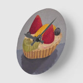 Fruchttrappe Runde Wanduhr (Winkel)