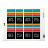 Fruchttropische Tonstreifen (Vorne)