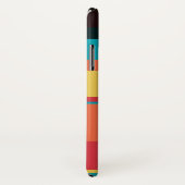 Fruchttropische Tonstreifen Case-Mate iPhone Hülle (Hinten/Rechts)