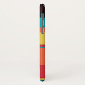 Fruchttropische Tonstreifen Case-Mate iPhone Hülle (Hinten/Links)