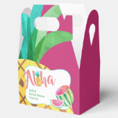 Fruchttropische Wassermelone Ananas Gable Fevor Geschenkschachtel (Geöffnet)