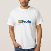 Fruchttypografie T-Shirt (Vorderseite)