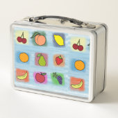 Fruchtüberholung Metall Brotdose (Rückseite)