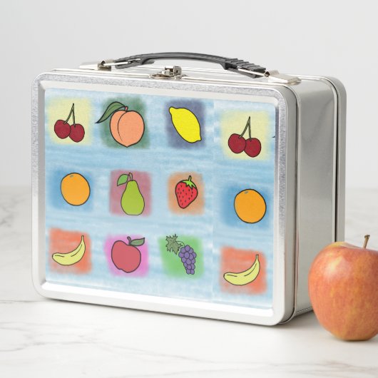 Fruchtüberholung Metall Brotdose (Beispiel)