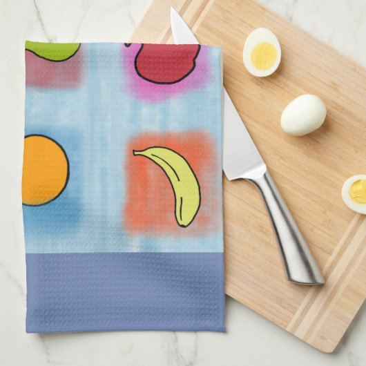 Fruchtüberraschung Geschirrtuch (Viertel Falte)