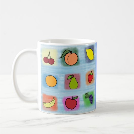 Fruchtüberraschung Kaffeetasse (Links)