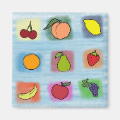 Fruchtüberraschung Magnet (Vorne)