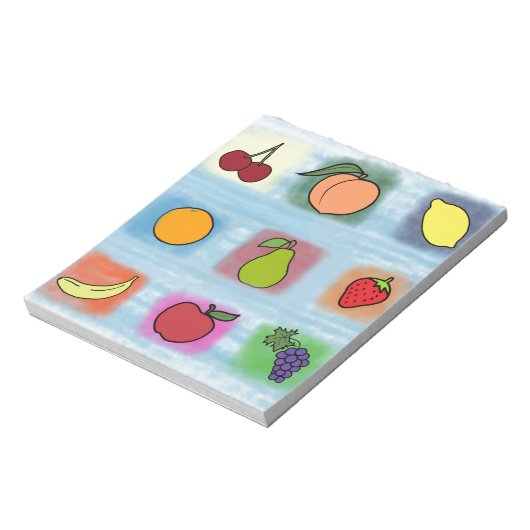 Fruchtüberraschung Notizblock (Rotiert)