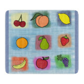 Fruchtüberraschung Schneidebrett (Vorderseite)