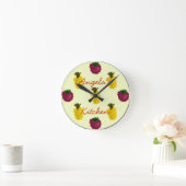 Fruchtuhr Runde Wanduhr (Zuhause)