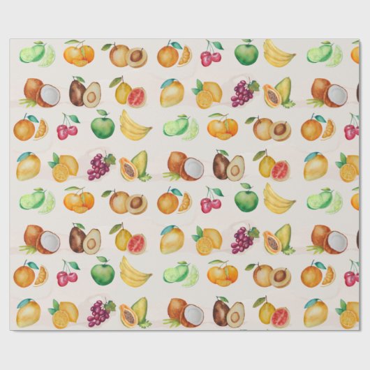 Fruchtumhüllungspapier Geschenkpapier (Flach)