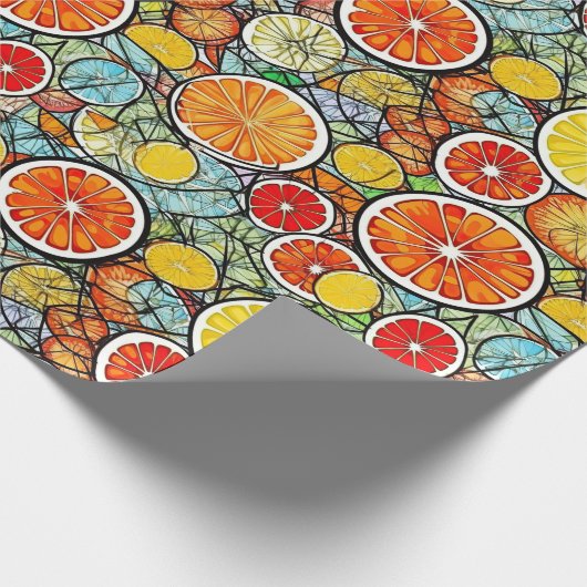 Fruchtumhüllungspapier Geschenkpapier (Ecke)