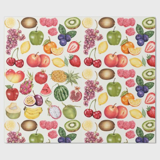 Fruchtumhüllungspapier Geschenkpapier (Flach)