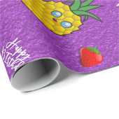 Fruchtumhüllungspapier Geschenkpapier (Rolleneckpunkt)