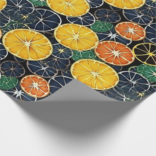 Fruchtumhüllungspapier Geschenkpapier (Ecke)