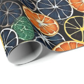 Fruchtumhüllungspapier Geschenkpapier (Rolleneckpunkt)