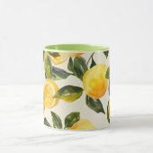 Fruchtups - Lemon Design Keramik Tasse (Zentrum)
