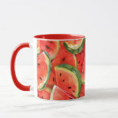 Fruchtups - Watermelon Design Keramik Tasse (Links)