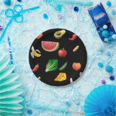 Fruchtveggie-Papierplatte Pappteller (Party)