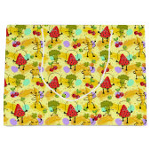 Fruchtvegie-Party Große Geschenktüte (Vorderseite)