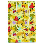 Fruchtvegie-Party Mittlere Geschenktüte (Rückseite)