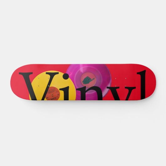 Fruchtvinylrot Skateboard (Horizontal)