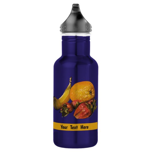 Fruchtwasserflasche Edelstahlflasche (Rechts)